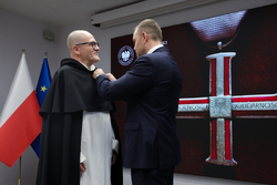 Uroczystość wręczenia Krzyży Wolności i Solidarności oraz medali Reipublicae Memoriae Meritum – Kraków, 7 czerwca 2024. Fot. Mikołaj Bujak (IPN)