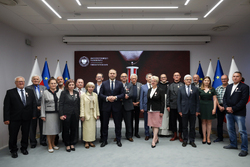 Uroczystość wręczenia Krzyży Wolności i Solidarności oraz medali Reipublicae Memoriae Meritum – Kraków, 7 czerwca 2024. Fot. Mikołaj Bujak (IPN)