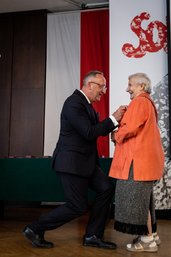 Uroczystość wręczenia Krzyży Wolności i Solidarności działaczom opozycji niepodległościowej z lat 1956–1989 – Gdańsk, 30 sierpnia 2024. Fot. Roman Jocher