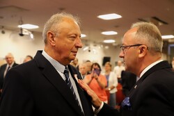 Uroczystość wręczenia Krzyży Wolności i Solidarności oraz medali Reipublicae Memoriae Meritum – Białystok, 12 września 2024. Fot. Paula Prudziłowicz (IPN)