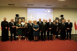 Uroczystość wręczenia Krzyży Wolności i Solidarności oraz medali Reipublicae Memoriae Meritum – Białystok, 12 września 2024. Fot. Paula Prudziłowicz (IPN)