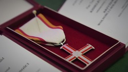 Uroczystość wręczenia Krzyży Wolności i Solidarności działaczom opozycji niepodległościowej z lat 1956–1989 – Lublin, 3 października 2024. Fot. Dominik Borek (IPN)