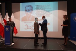 Uroczystość wręczenia odznaczeń państwowych działaczom opozycji antykomunistycznej z lat 1956–1989 – Szczecin, 16 października 2024. Fot. Marcin Górka (IPN)