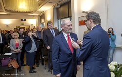 Uroczystość wręczenia odznaczeń państwowych – Warszawa, 13 grudnia 2017. Fot. Marcin Jurkiewicz (IPN)