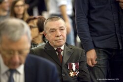 Uroczystość wręczenia odznaczeń państwowych – Warszawa, 13 grudnia 2017. Fot. Marcin Jurkiewicz (IPN)