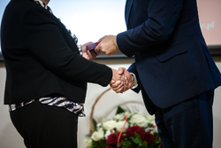 Uroczystość wręczenia odznaczeń Krzyża Wolności i Solidarności byłym działaczom opozycji niepodległościowej z lat 1956–1989 – Warszawa, 27 listopada 2024. Fot. Sławek Kasper (IPN)