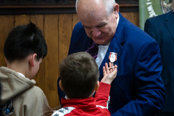 Uroczystość wręczenia odznaczeń Krzyża Wolności i Solidarności byłym działaczom opozycji niepodległościowej z lat 1956–1989 – Warszawa, 27 listopada 2024. Fot. Sławek Kasper (IPN)