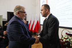 Uroczystość wręczenia odznaczeń Krzyża Wolności i Solidarności byłym działaczom opozycji niepodległościowej z lat 1956–1989 – Warszawa, 13 grudnia 2024. Fot. Mikołaj Bujak (IPN)