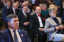 Uroczystość wręczenia odznaczeń Krzyża Wolności i Solidarności byłym działaczom opozycji niepodległościowej z lat 1956–1989 – Warszawa, 13 grudnia 2024. Fot. Mikołaj Bujak (IPN)