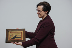 Podpisanie „Porozumienia o współpracy w zakresie upowszechniania wiedzy historycznej” pomiędzy Instytutem Pamięci Narodowej – Komisją Ścigania Zbrodni przeciwko Narodowi Polskiemu a Stowarzyszeniem Klub Dam i Kawalerów Krzyża Wolności i Solidarności – Warszawa, 13 grudnia 2024. Fot. Mikołaj Bujak (IPN)