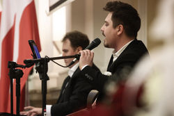 Uroczystość wręczenia Krzyży Wolności i Solidarności byłym działaczom NZS Politechniki Warszawskiej z lat 1980–1989 – Warszawa, 31 marca 2025. Fot. Sławek Kasper (IPN)