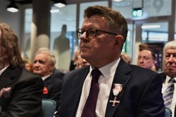 Uroczystość wręczenia odznaczeń państwowych działaczom opozycji antykomunistycznej z lat 1956–1989 – Szczecin, 28 maja 2025. Fot. Marcin Manowski (IPN)