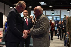 Uroczystość wręczenia odznaczeń państwowych działaczom opozycji antykomunistycznej z lat 1956–1989 – Szczecin, 28 maja 2025. Fot. Marcin Manowski (IPN)