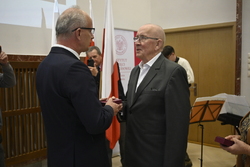 Uroczystość wręczenia Krzyży Wolności i Solidarności byłym działaczom opozycji antykomunistycznej – Radom, 25 czerwca 2025. Fot. Natalia Wziątek (IPN)