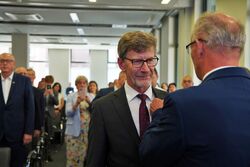 Uroczystość wręczenia Krzyży Wolności i Solidarności działaczom opozycji niepodległościowej z lat 1956–1989 – Lublin, 10 września 2025. Fot. Dominik Borek (IPN)