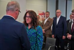 Uroczystość wręczenia Krzyży Wolności i Solidarności działaczom opozycji niepodległościowej z lat 1956–1989 – Lublin, 10 września 2025. Fot. Dominik Borek (IPN)