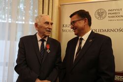 Uroczystość wręczenia Krzyży Wolności i Solidarności – Rzeszów, 11 września 2025. Fot. Katarzyna Gajda-Bator (IPN)