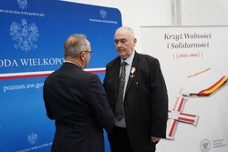 Uroczystość wręczenia Krzyży Wolności i Solidarności – Poznań, 13 października 2025. Fot. Bartosz Kochański (IPN)