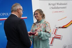 Uroczystość wręczenia Krzyży Wolności i Solidarności – Poznań, 13 października 2025. Fot. Bartosz Kochański (IPN)