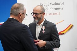 Uroczystość wręczenia Krzyży Wolności i Solidarności – Poznań, 13 października 2025. Fot. Bartosz Kochański (IPN)
