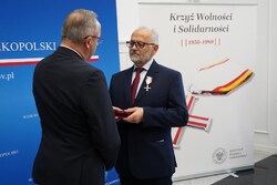 Uroczystość wręczenia Krzyży Wolności i Solidarności – Poznań, 13 października 2025. Fot. Bartosz Kochański (IPN)