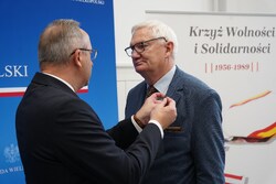 Uroczystość wręczenia Krzyży Wolności i Solidarności – Poznań, 13 października 2025. Fot. Bartosz Kochański (IPN)