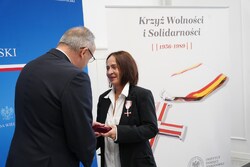 Uroczystość wręczenia Krzyży Wolności i Solidarności – Poznań, 13 października 2025. Fot. Bartosz Kochański (IPN)