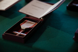 Gala wręczenia Krzyży Wolności i Solidarności, Łódź 15 października 2025 r. Fot. Krzysztof Kapłon (IPN)