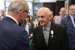 Uroczystość wręczenia Krzyży Wolności i Solidarności – Wrocław, 4 listopada 2025. Fot. Maciej Parysek (IPN)