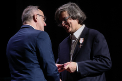 Inauguracja obchodów 45. rocznicy rejestracji Niezależnego Samorządnego Związku Zawodowego „Solidarność” – Warszawa, 18 listopada 2025. Fot. Sławek Kasper (IPN)