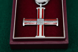 Uroczystość wręczenia Krzyży Wolności i Solidarności w Delegaturze IPN w Bydgoszczy – 19 listopada 2025. Fot. Roman Jocher (IPN)