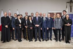 Kraków. Spotkanie z okazji 45. rocznicy rejestracji „Solidarności”. Fot. Żaneta Wierzgacz i Janusz Ślęzak (IPN)