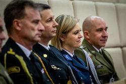 Uroczystość wręczenia Krzyży Wolności i Solidarności oraz nagrody Praesentes Prioribus – Olsztyn, 28 listopada 2025. Fot. Łukasz Czechyra (IPN)