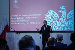 Uroczystość wręczenia Krzyży Wolności i Solidarności – Warszawa, 13 grudnia 2025. Fot. Mateusz Niegowski (IPN)