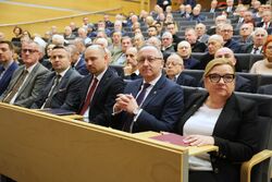 Uroczystość 45. rocznicy powstania NSZZ „Solidarność” i wręczenia Krzyży Wolności i Solidarności – Wrocław, 19 lutego 2026. Fot. Dariusz Skrzyniarz (IPN)