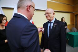 Uroczystość 45. rocznicy powstania NSZZ „Solidarność” i wręczenia Krzyży Wolności i Solidarności – Wrocław, 19 lutego 2026. Fot. Dariusz Skrzyniarz (IPN)