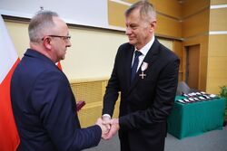 Uroczystość 45. rocznicy powstania NSZZ „Solidarność” i wręczenia Krzyży Wolności i Solidarności – Wrocław, 19 lutego 2026. Fot. Dariusz Skrzyniarz (IPN)