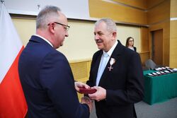 Uroczystość 45. rocznicy powstania NSZZ „Solidarność” i wręczenia Krzyży Wolności i Solidarności – Wrocław, 19 lutego 2026. Fot. Dariusz Skrzyniarz (IPN)