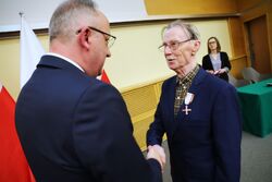 Uroczystość 45. rocznicy powstania NSZZ „Solidarność” i wręczenia Krzyży Wolności i Solidarności – Wrocław, 19 lutego 2026. Fot. Dariusz Skrzyniarz (IPN)