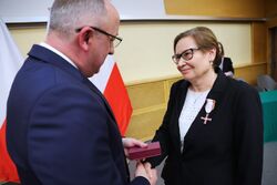 Uroczystość 45. rocznicy powstania NSZZ „Solidarność” i wręczenia Krzyży Wolności i Solidarności – Wrocław, 19 lutego 2026. Fot. Dariusz Skrzyniarz (IPN)