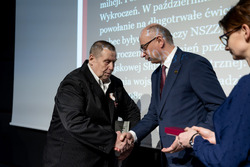 45. rocznica rejestracji NSZZ „Solidarność”. „Solidarni, nasz jest ten dzień” – spotkanie Dam i Kawalerów Krzyża Wolności i Solidarności – Częstochowa, 10 marca 2026. Fot. Krzysztof Łojko (IPN)