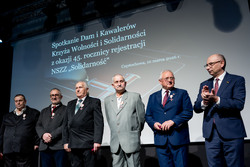 45. rocznica rejestracji NSZZ „Solidarność”. „Solidarni, nasz jest ten dzień” – spotkanie Dam i Kawalerów Krzyża Wolności i Solidarności – Częstochowa, 10 marca 2026. Fot. Krzysztof Łojko (IPN)