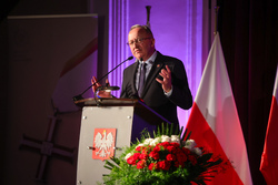 Spotkanie Dam i Kawalerów Krzyża Wolności i Solidarności – Bydgoszcz, 16 marca 2026. Na zdj. zastępca prezesa IPN dr hab. Karol Polejowski. Fot. Dariusz Skrzyniarz (IPN)