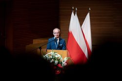 45. rocznica rejestracji NSZZ „Solidarność”. „Solidarni, nasz jest ten dzień” – spotkanie Dam i Kawalerów Krzyża Wolności i Solidarności. Katowice, 29 kwietnia 2026 r. Fot. Krzysztof Łojko (IPN)