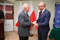 W Krakowie uhonorowaliśmy dawnych opozycjonistów – 8 maja 2026. Fot. Żaneta Wierzgacz (IPN)