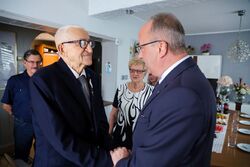 Wręczenie Krzyża Wolności i Solidarności – Płock, 20 sierpnia 2026. Fot. Dariusz Skrzyniarz (IPN)