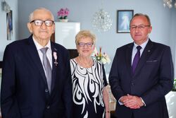 Wręczenie Krzyża Wolności i Solidarności – Płock, 20 sierpnia 2026. Fot. Dariusz Skrzyniarz (IPN)