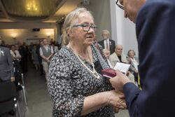 Uroczystość wręczenia Krzyży Wolności i Solidarności – Warszawa, 12 czerwca 2019. Fot. Katarzyna Adamów (IPN)