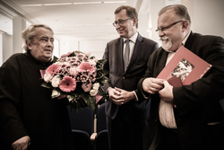 Krzyż Wolności i Solidarności dla o. Jacka Pleskaczyńskiego – Warszawa, 18 lipca 2019. Fot. Sławek Kasper (IPN)