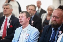 Uroczyste wręczenie Krzyży Wolności i Solidarności w Warszawie – 25 czerwca 2021. Fot. Sławek Kasper (IPN)